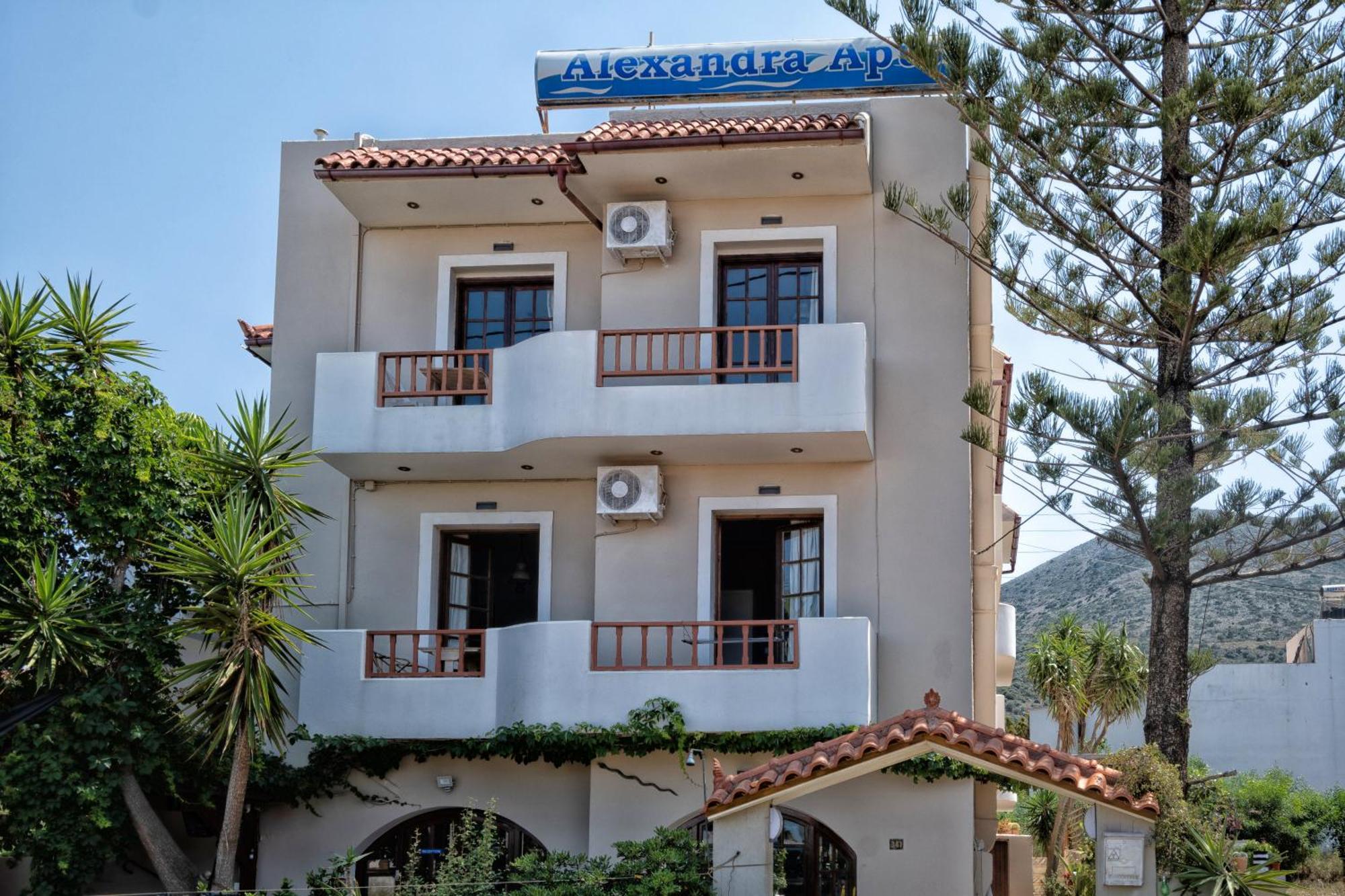 Alexandra Apartments Stalida Exterior foto